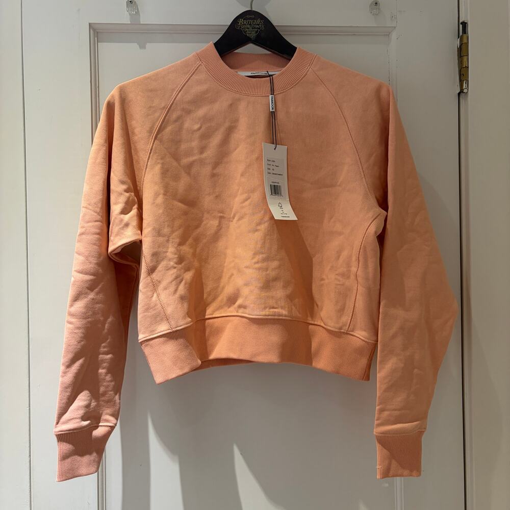 Thakoon Orange crewneck sweatshirt Size XS NWT - Picture 2 of 6